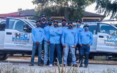 MEC Builds Partners with Habitat to Keep the Rain Out